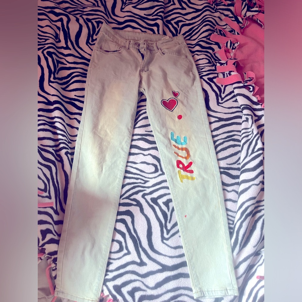customized jeans